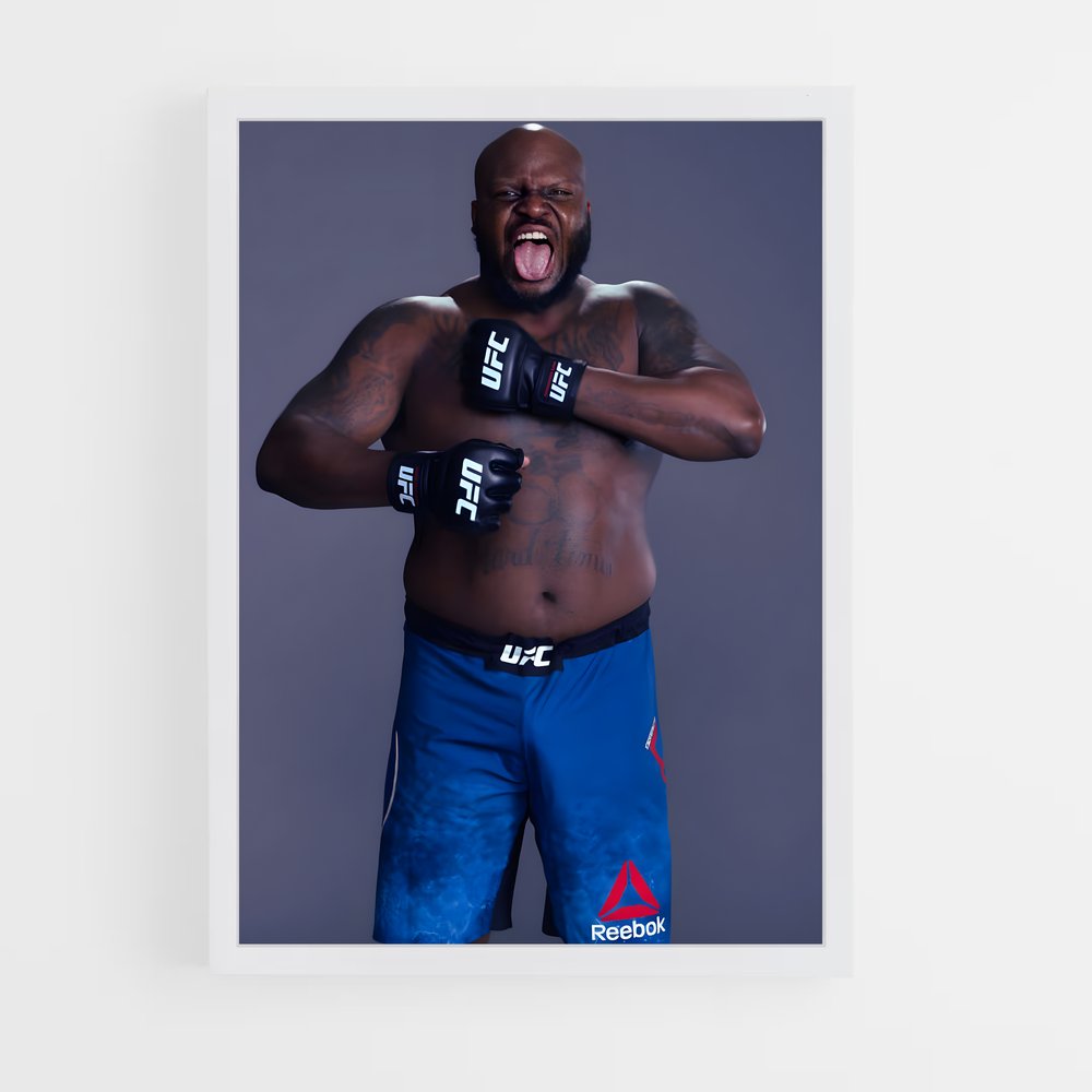 Poster Derrick lewis – affiche MMA (vue 3)